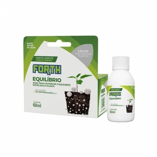 Fertilizante Equilíbrio Forth 60ml Cálcio Concentrado Rende+ adubo