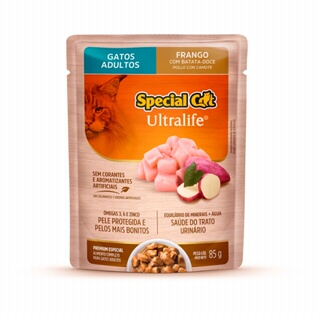 Racao Special Cat Sache Gatos Adultos Frango 85g