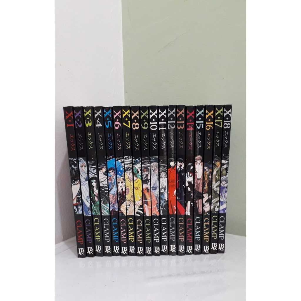Box Mangás X Clamp volume 1 ao 18 | Shopee Brasil