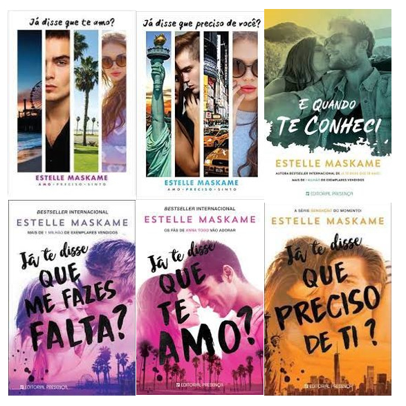 Coleção Estelle Maskame - Já Disse que te Amo / Me Fazes Falta / Preciso de  Ti