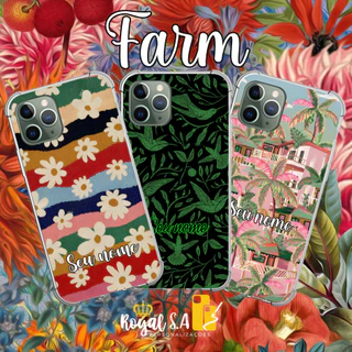 Capinha personalizada Farm/ Verão para todos os aparelhos Samsung/ Iphone/ Motorola/ Xiaomi/ LG