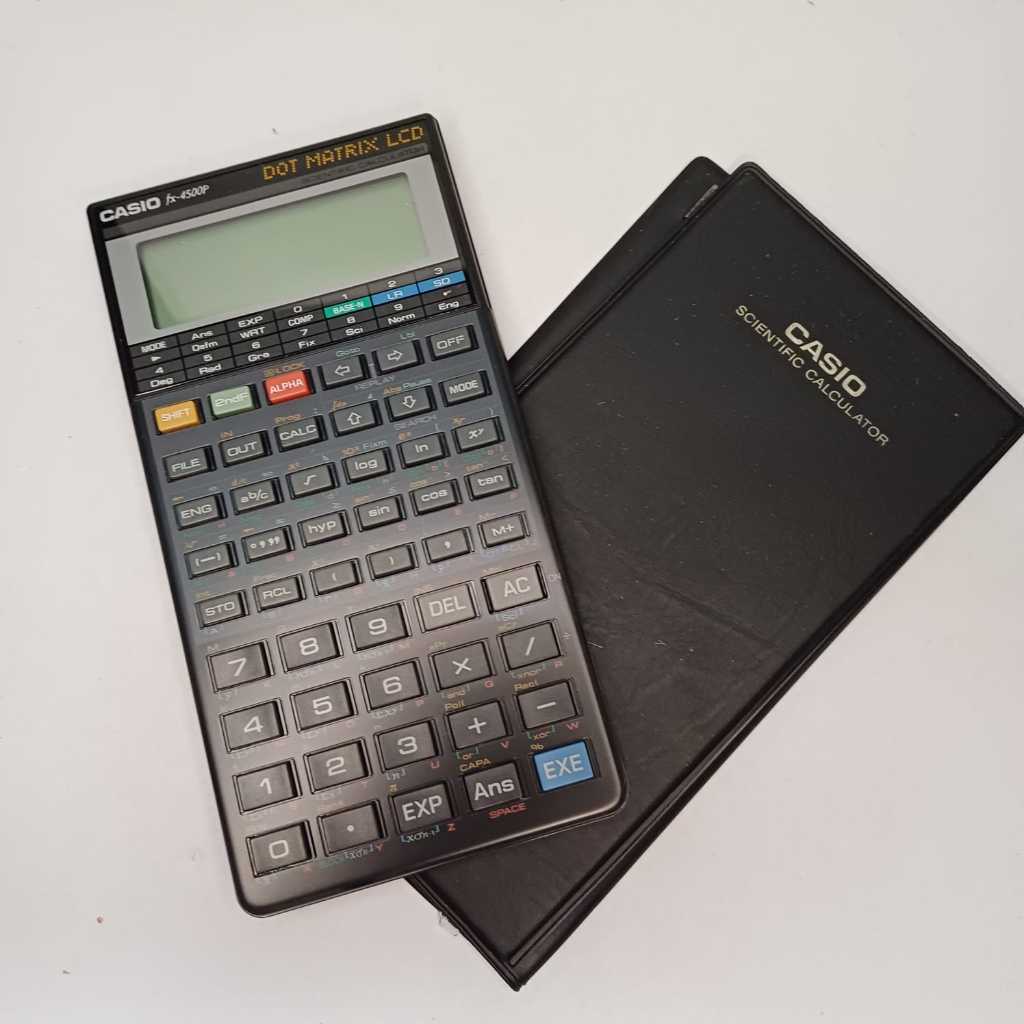 Vintage Casio fx-4500P Scientific Program Fonction