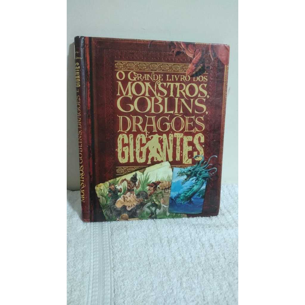 O Grande Livro dos Monstros, Goblins, Dragões e Gigantes | Shopee Brasil