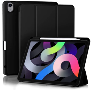 Capa Case P/ IPad Air 4/5 10.9 Pol Proteção Anti Impacto Slot Pencil (Auto Desligamento e Wake)
