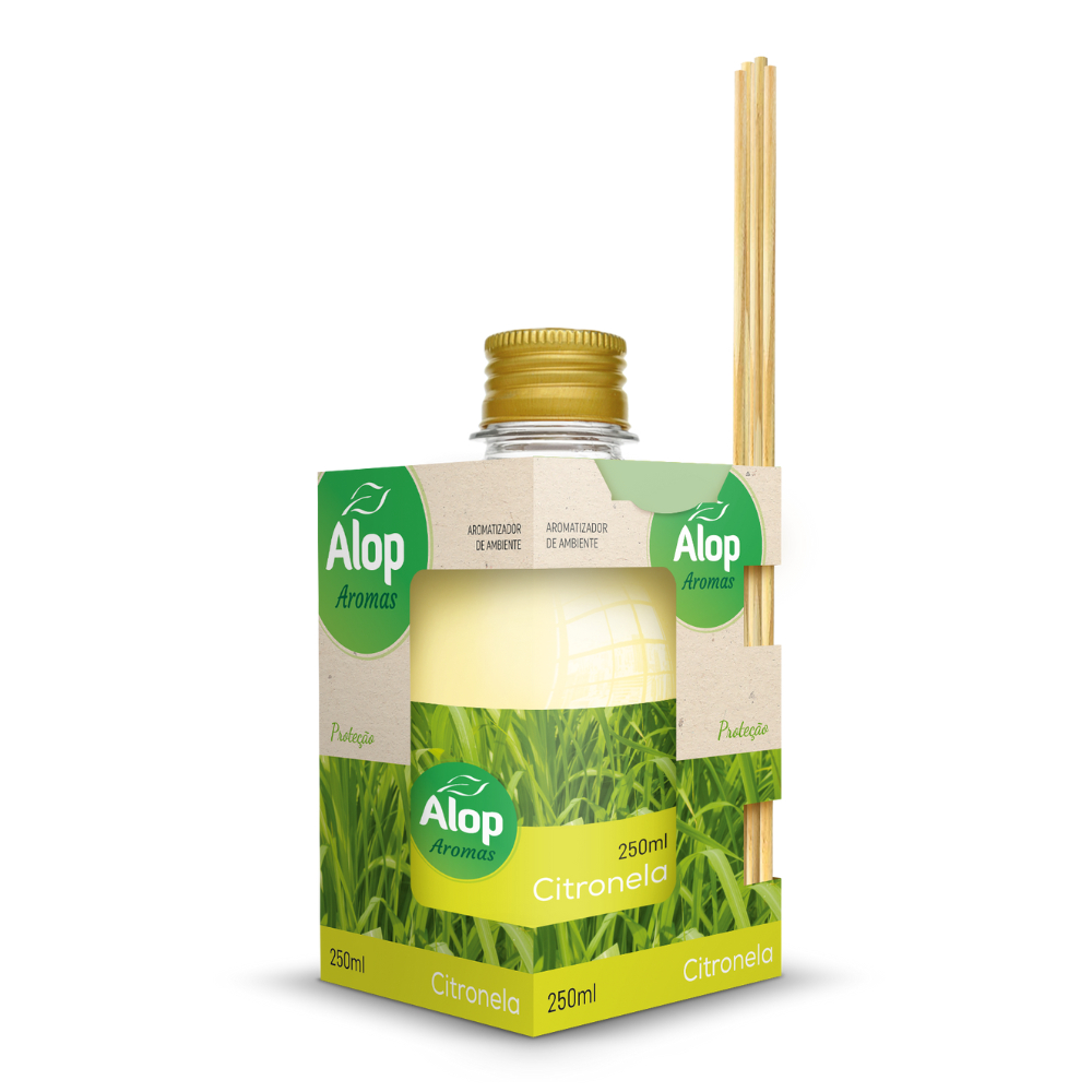 Difusor De Ambiente 250ml Alop Citronela | Shopee Brasil