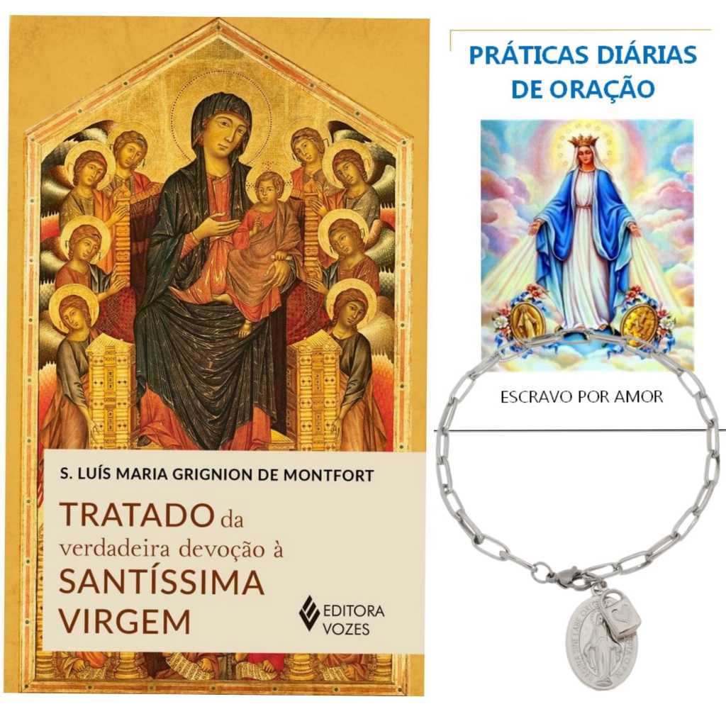 Kit Consagração a Nossa Senhora das graças com livro Tratado da ...