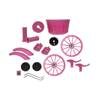 Kit Montagem Bike Aro 16 Infantil Com Par De Rodas