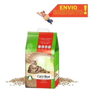 Areia Higiênica Cats Best Para Gatos 8,6kg