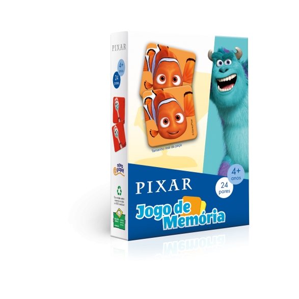 Jogo da Memória Pixar - Toyster 8055 | Shopee Brasil