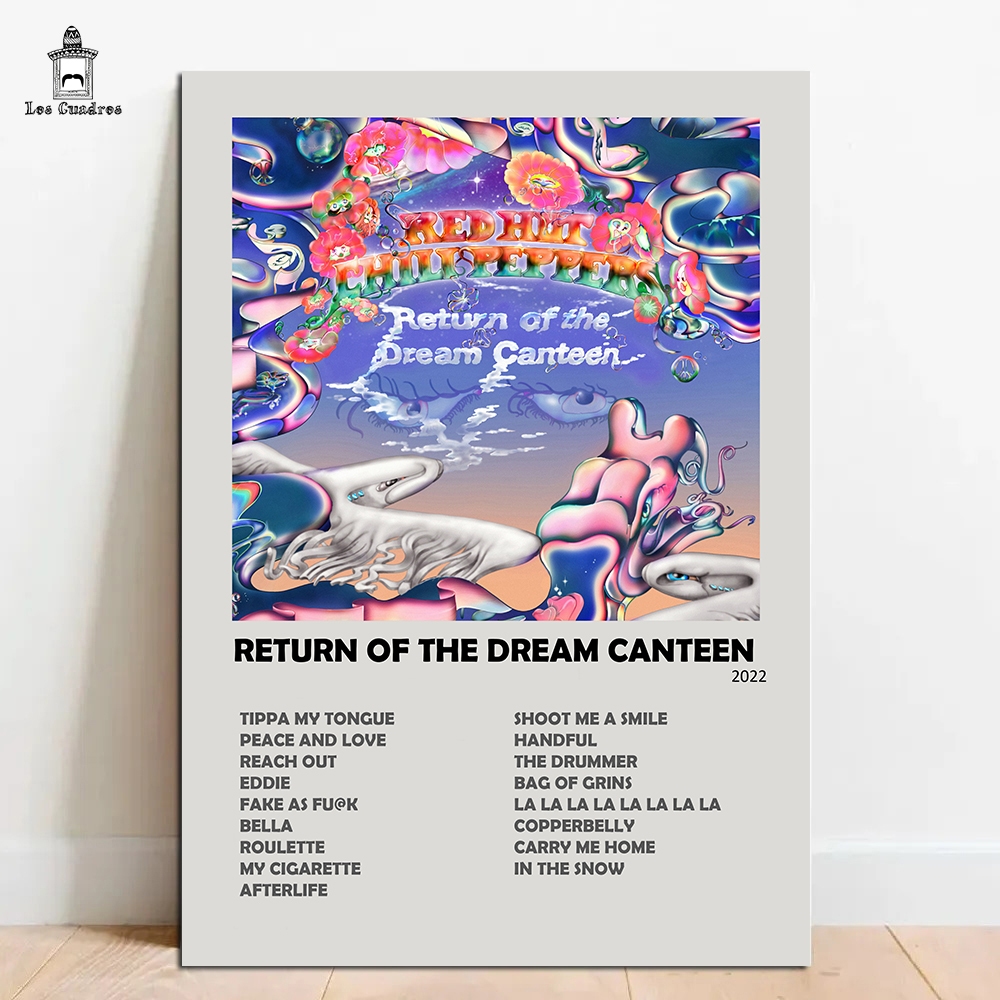 Quadro Placa Decorativa Red Hot Chili Peppers Californication em