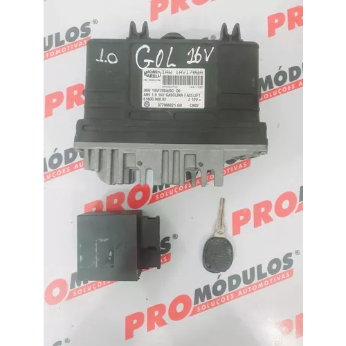 Kit Módulo De Injeção Vw Gol 1.0 16v - Iaw 1avi70ba | Shopee Brasil