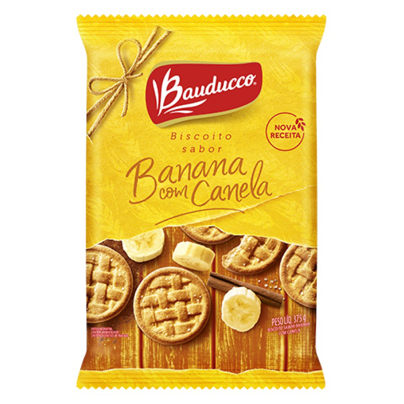 Biscoito Recheadinho Goiaba Goiabinha Bauducco 112g