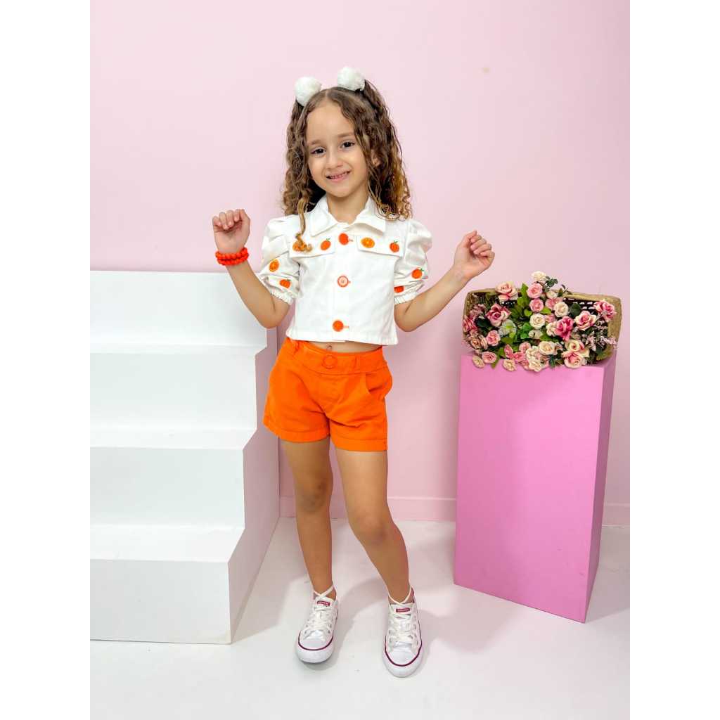 Blogueirinha Roupa Infantil Feminina Anos Conjunto Infantil Menina