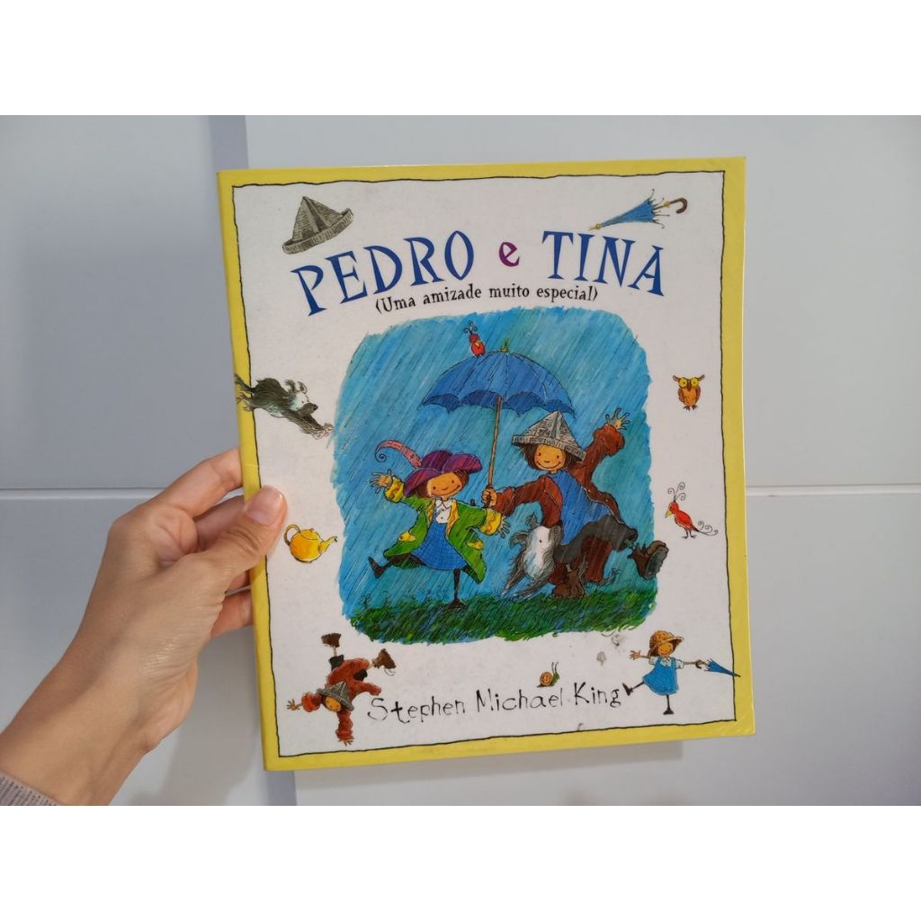(usado) livro infantil pedro e tina uma amizade muito especial | Shopee ...