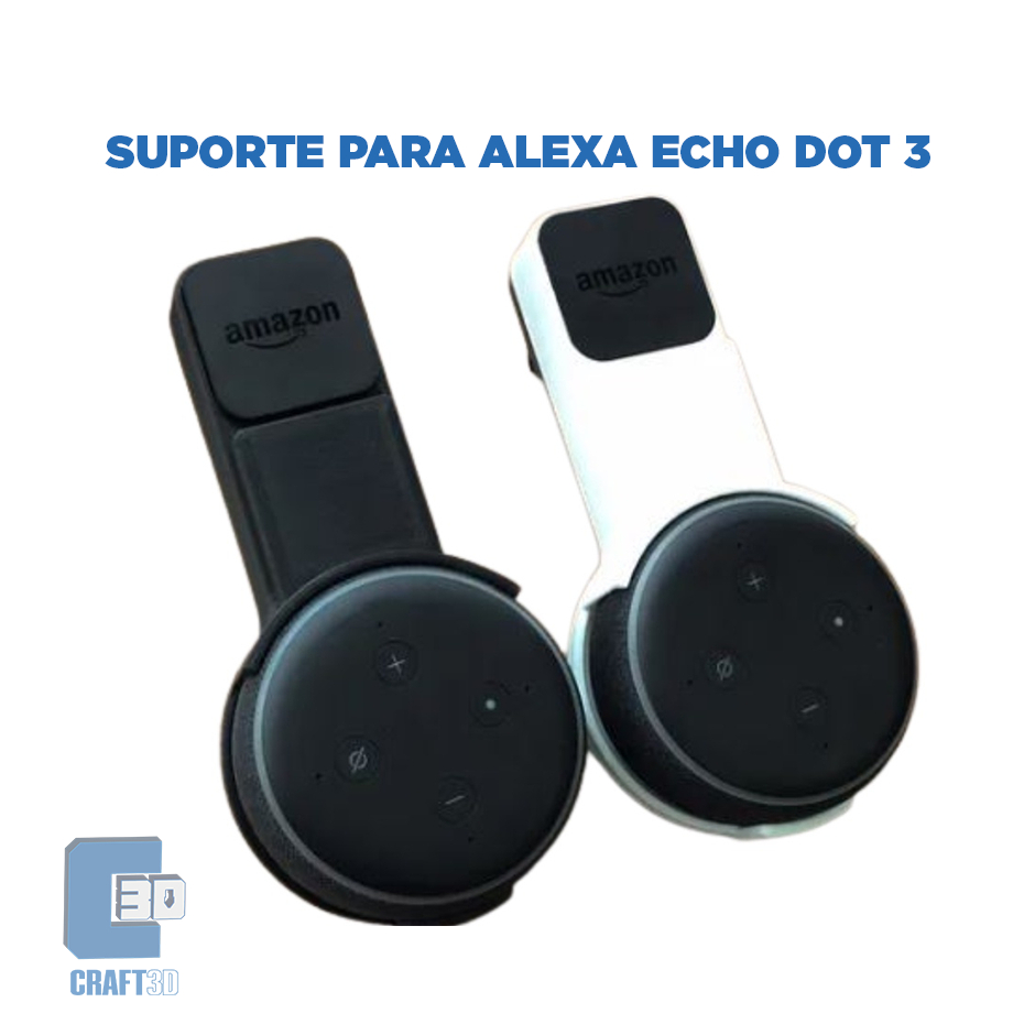 Suporte De Tomada Para Alexa Echo Dot 3