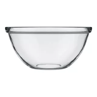 Tigela Bowl Grande Preparo 4L redondo vidro 1 Undd transparente