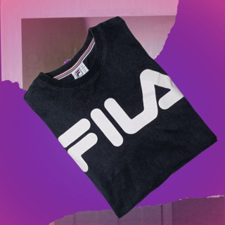 Camisa da best sale fila preta