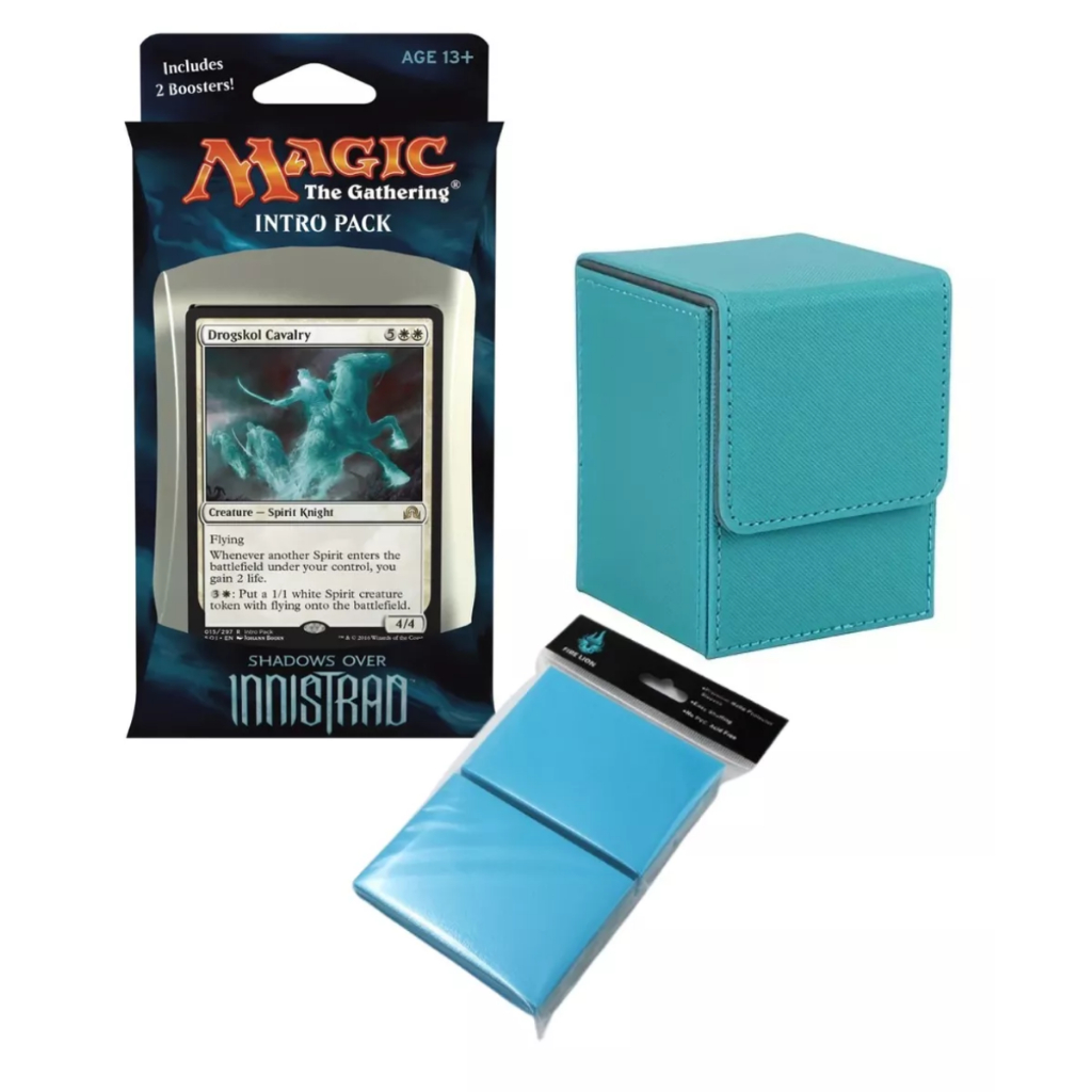 Kit Mtg Intro Pack Colecionável: Cavalaria Drogskol - Azul e Branco ...