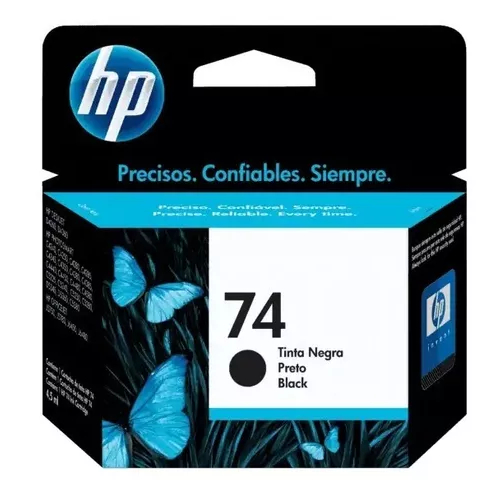 Cartucho 74 Preto Original (cb335wb) Para Deskjet D4360