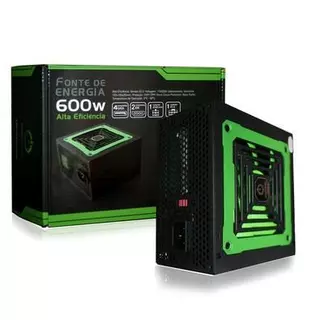 Fonte One Power 600W para PC de Escritório (baixo consumo - Recondicionado)
