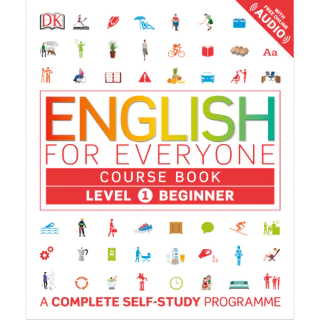 ENGLISH FOR EVERYONE LEVEL 1 BEGINNER COURSE BOOK + PRACTICE BOOK