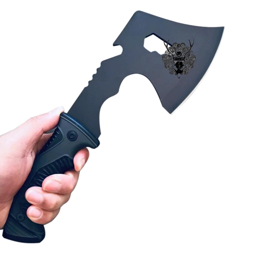 Machado Tático SLK-A69 Aço Militar Sobrevivência C/ Bainha