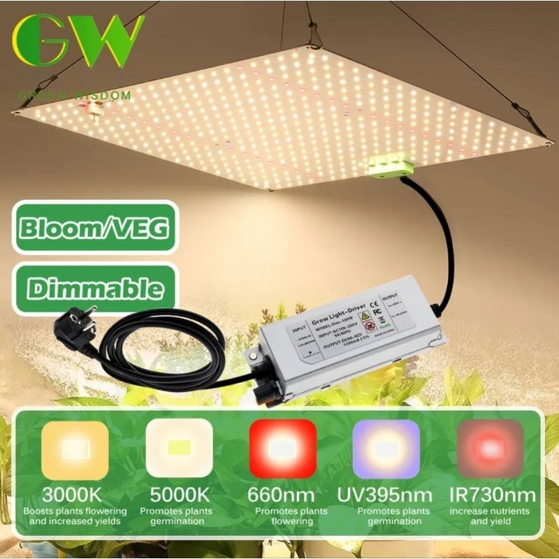 Led Grow Quantum Board LM281B 65w Ir Uv Samsung estufa lampada | Shopee ...