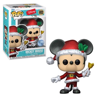 FUNKO POP DISNEY HOLIDAY DIAMOND COLLECTION EXCLUSIVE - MICKEY MOUSE 612 NOVO ORIGINAL