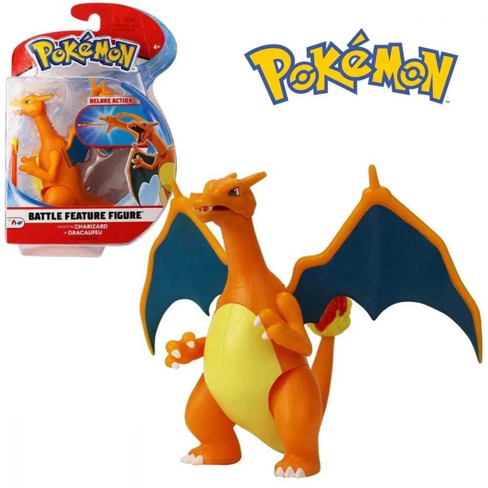 Boneco Charizard Pokemon Action Figure Sunny 2602 | Shopee Brasil