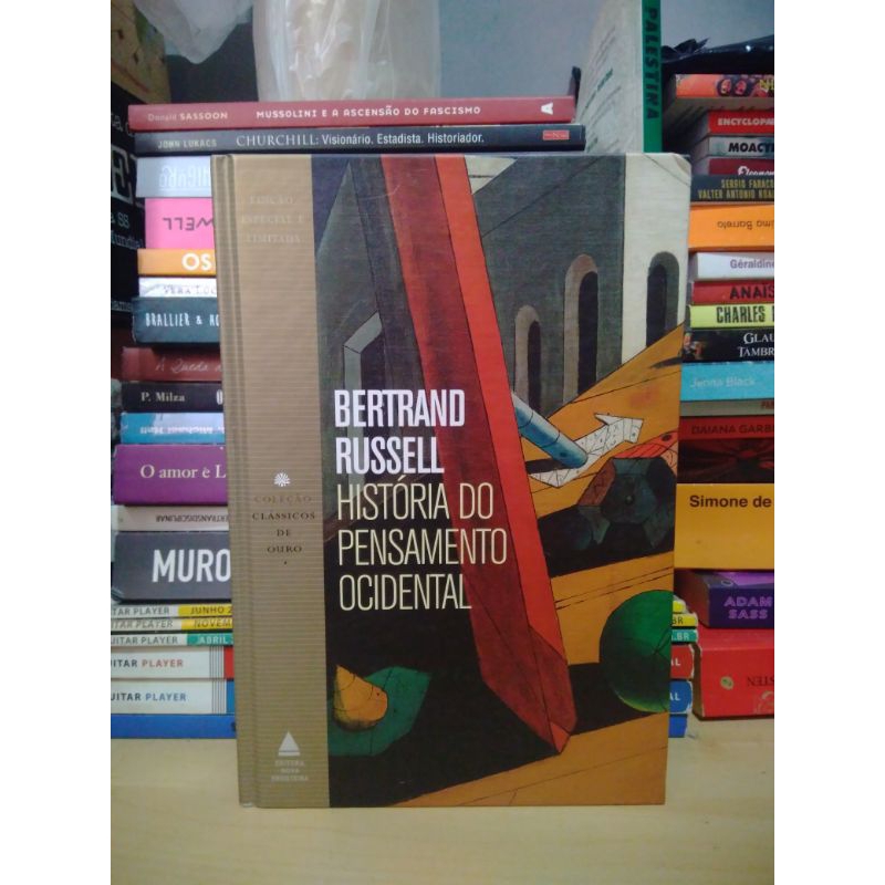 Livro - História do Pensamento Ocidental (Bertrand Russell) | Shopee Brasil
