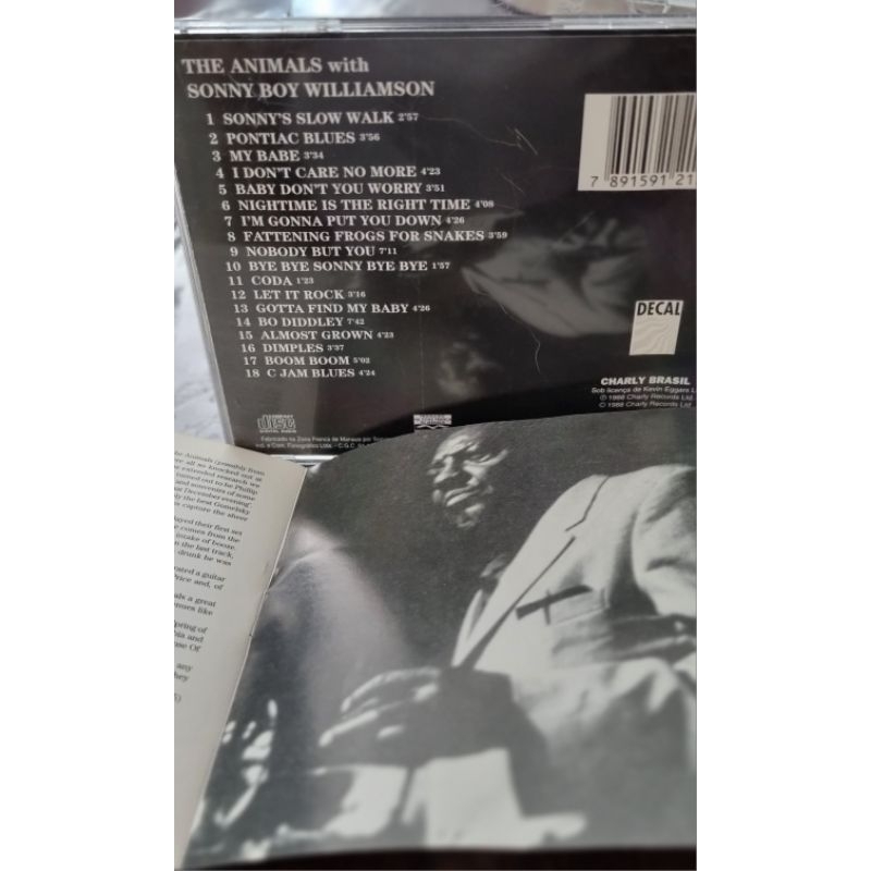 CD The Animals With Sonny Boy Williamson | Shopee Brasil