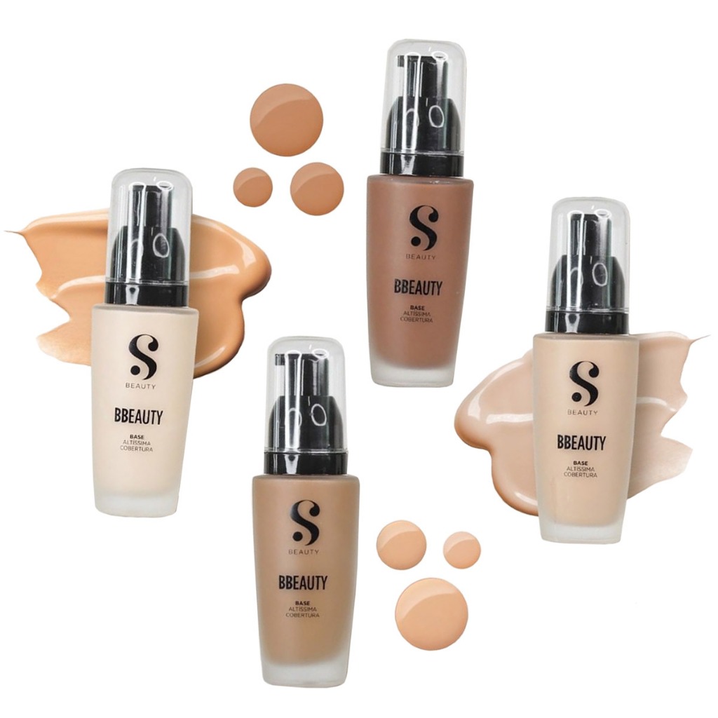 Suelen Beauty Base Líquida Alta Cobertura | Shopee Brasil