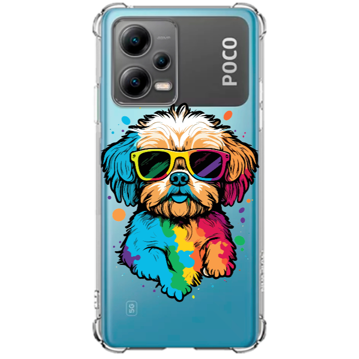 Capa Xiaomi Poco X5 Capa Tpu Desenhos Variados Capinha Case Dog, Cão ...