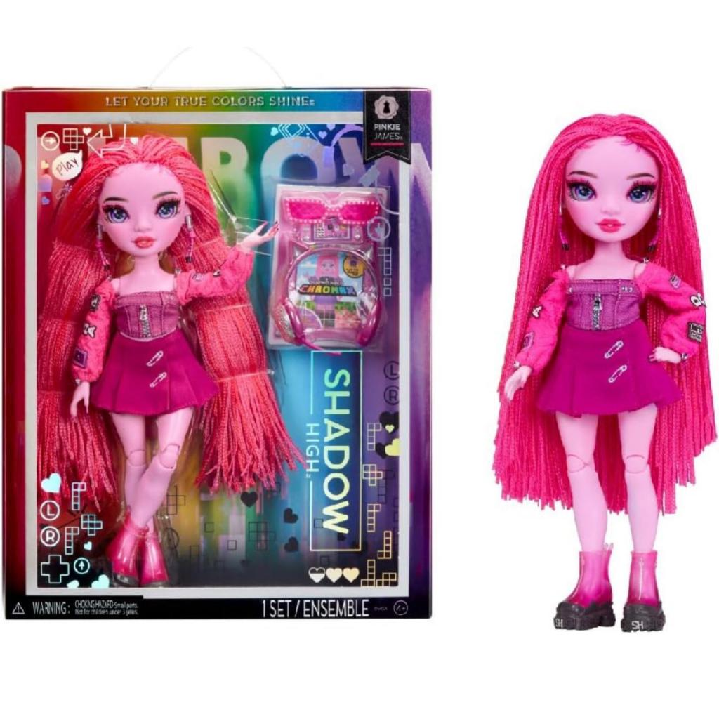 Boneca Shadow High - Pinkie James Pink Color | Shopee Brasil