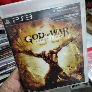 God of War Ascension PS3 Mídia física original semi nova perfeita 100% FuncionandoEnvio mais rápido possível... jogo em CD original