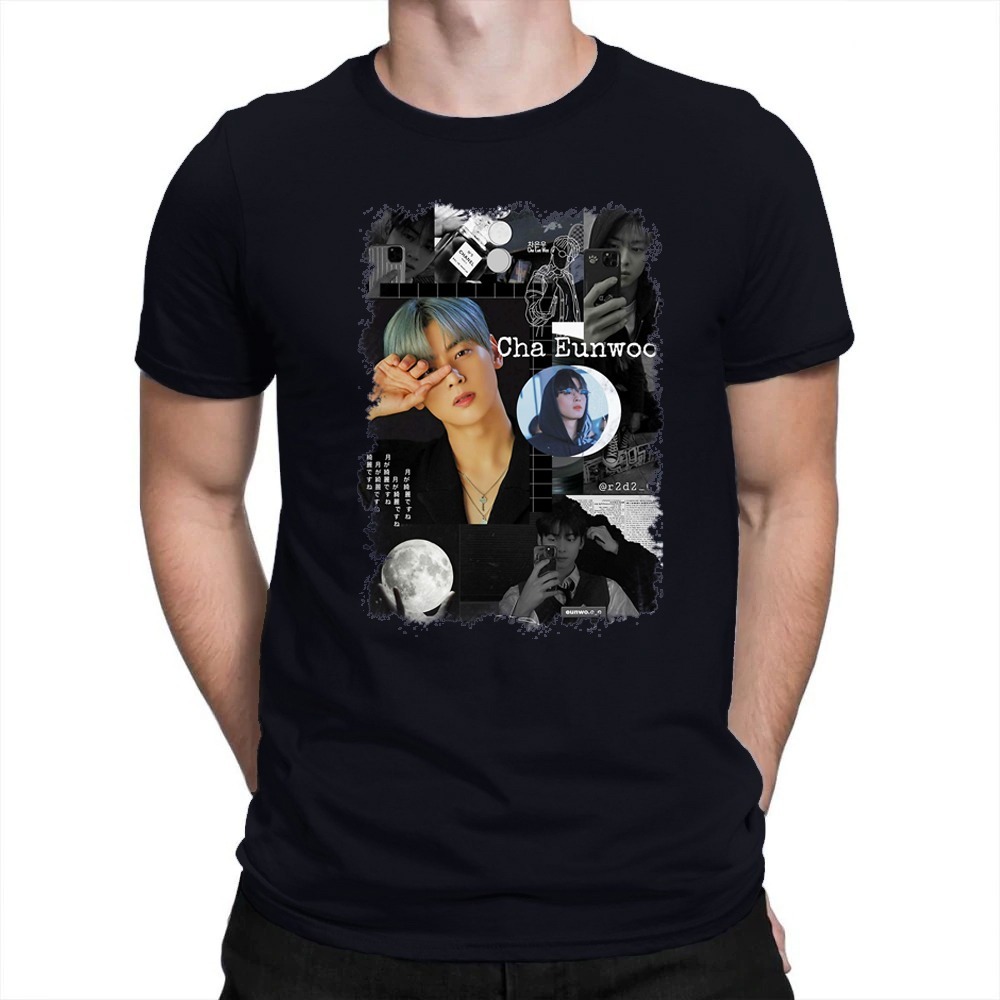 Camiseta Cha Eun-woo KDrama Kpop Astro Lee Dong-min | Shopee Brasil