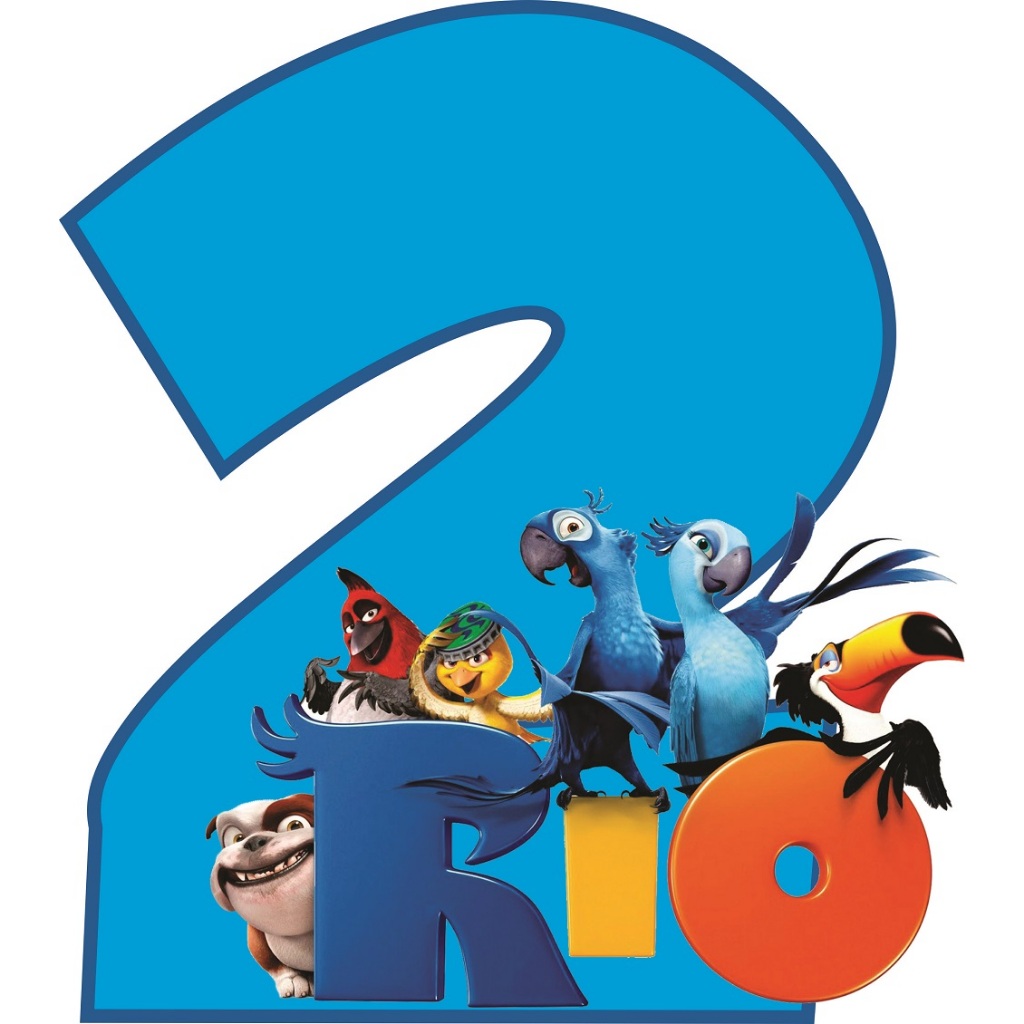 Display Filme Rio numero 2 65cm | Shopee Brasil