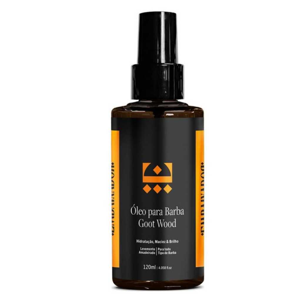 Óleo Hidratante Para Barba Goot Wood Embaixador 120Ml