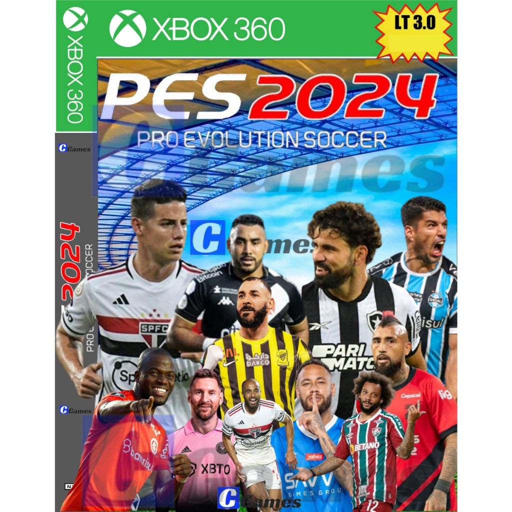 Efootball Pes 2024 XBOX 360 | Shopee Brasil