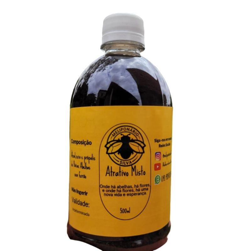 Atrativo Misto 500ml Para Capturas De Abelhas Sem Ferrão | Shopee