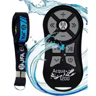 K1200 JFA Acgua - Somente Controle sem Central Preto c/ Tecla Cinza - Resistente a Agua