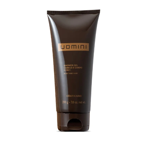 Shower Gel Cabelo e Corpo Uomini 200g