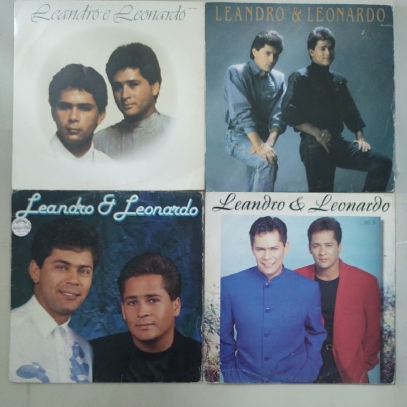 Disco de vinil (LP) Leandro & Leonardo, diversos