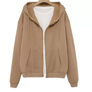 MOLETOM ZIPER FLANELADO UNISSEX- MARCA