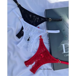 Kit 3 Calcinha sexy apressadinha lingerie marido apressado, lingerie sexy com regulagem REF:ANDRESA