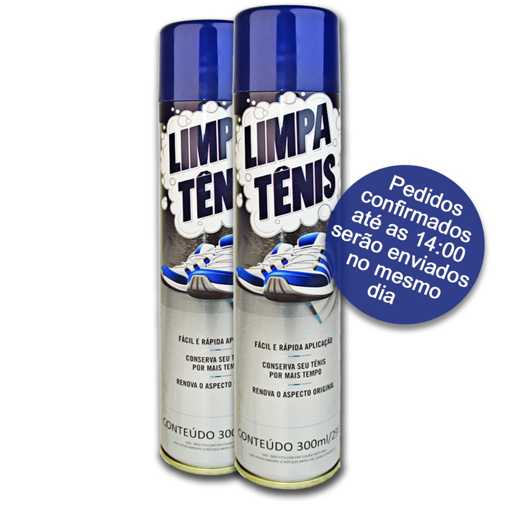 kit 2 Limpa Tênis Branco e Colorido Produto premium Espuma Limpa Tenis ...
