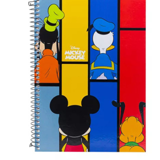 Caderno uma materia Mickey