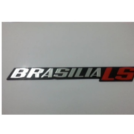 Emblema Letreiro Brasilia Ls Vermelho Shopee Brasil