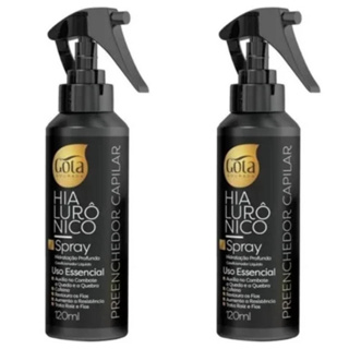kit com 2 unidades de Spray Hialurônico - Gota dourada - 120 ml