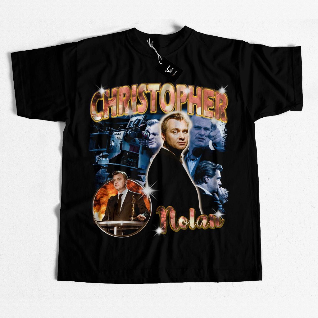 Camiseta Christopher Nolan Vintage Bootleg
